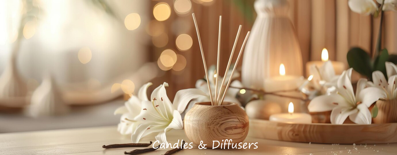 5 Candles and Diffusers 5